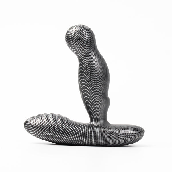 Ancus 3+16 Functions+Heat Carbon Fiber Textured Heated 360° Rotating Prostate Anal Massager