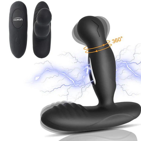 Male Electric Prostate Massager Butt Plug Anal Vibrator Prostate Stimulator