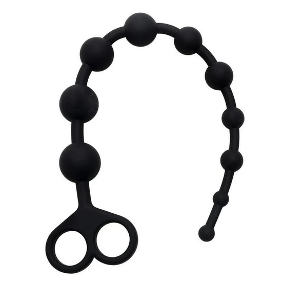 Double Hole Silicone Anal Beads Rear Anal Stimulation Pull Beads Anal Plugs