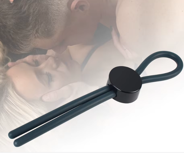 Ceres Penis Ring Adjustable Rope Lock Ejaculation Restraint Scrotum Stretcher Levett