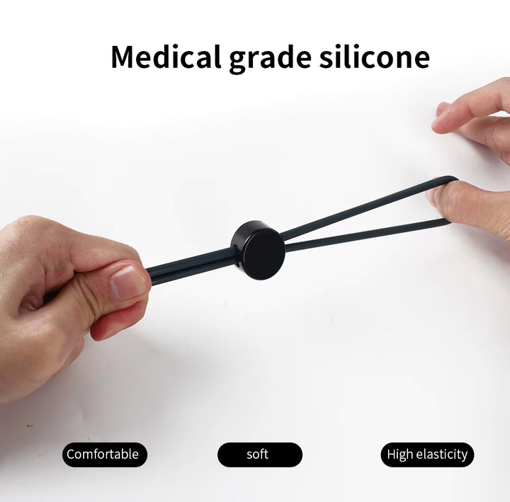 Ceres Penis Ring Adjustable Rope Lock Ejaculation Restraint Scrotum Stretcher Levett