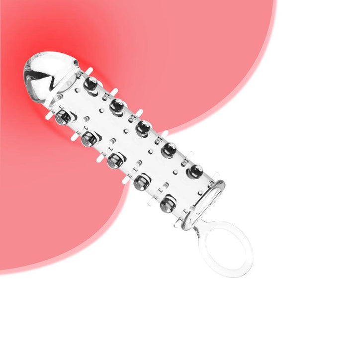 Hade Penis Sleeves Ball Stretcher Cock Ring - {{ LEVETT }}