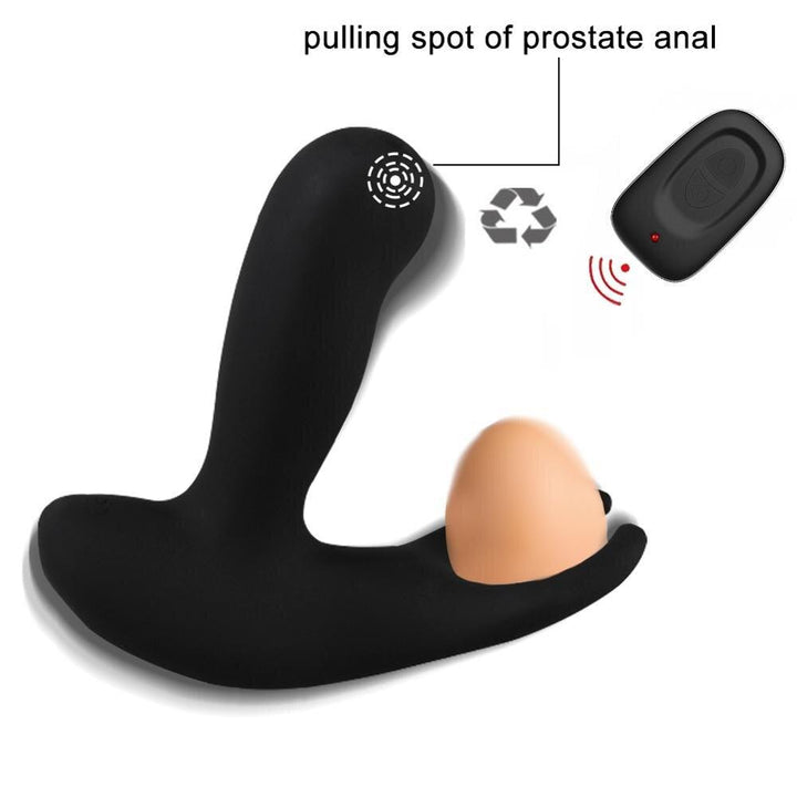 Male Slim Prostate Massager with Cockring Vibrator for Man - {{ LEVETT }}