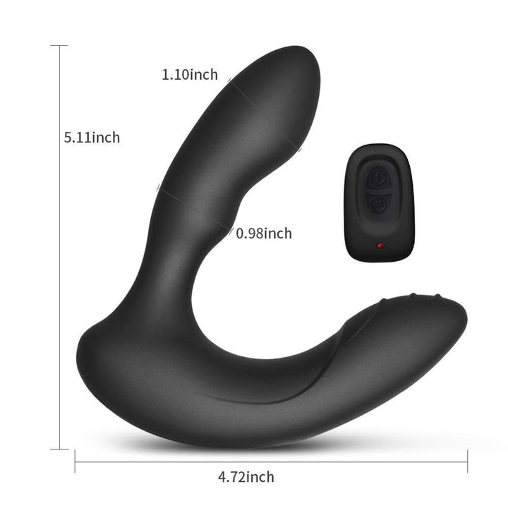 Male Wireless Remote Electro Prostate Massager Vibrator - {{ LEVETT }}